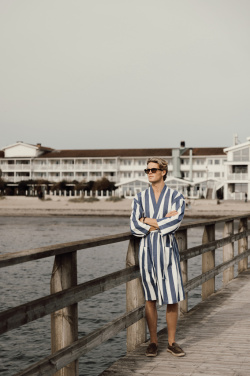 Logo trade mainostuotet tuotekuva: VINGA Ornos-hamam-kylpytakki L/XL GRS